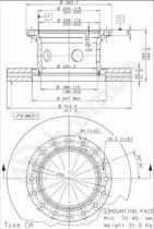 BREMBO 09434910 - DISCO FRENO