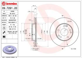 BREMBO 09729120 - DISCO DE FRENO