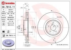 BREMBO 09781211 - DISCO DE FRENO