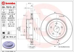 BREMBO 09781321 - DISCO DE FRENO