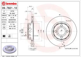 BREMBO 09782110 - DISCO DE FRENO