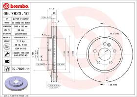 BREMBO 09782310 - DISCO DE FRENO