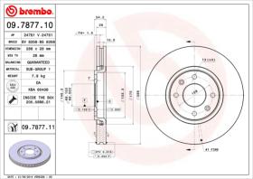 BREMBO 09787710 - DISCO DE FRENO