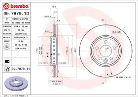 BREMBO 09787910 - DISCO DE FRENO