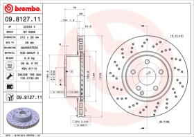 BREMBO 09812711 - DISCO DE FRENO