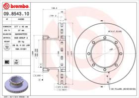 BREMBO 09854310 - DISCO SMB AXLE KS SERIES()