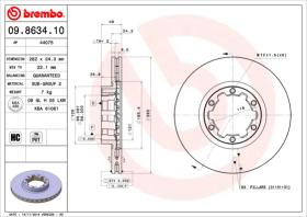 BREMBO 09863410 - 09863410