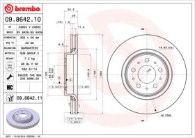 BREMBO 09864210 - DISCO DE FRENO