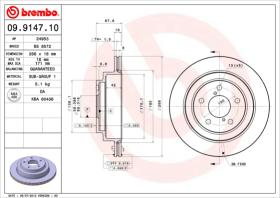 BREMBO 09914710 - DISCO DE FRENO