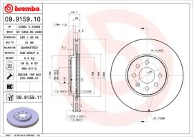 BREMBO 09915910 - DISCO DE FRENO