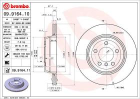 BREMBO 09916410 - DISCO DE FRENO