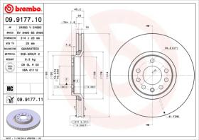 BREMBO 09917710 - DISCO DE FRENO