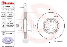 BREMBO 09926410 - DISCO DE FRENO