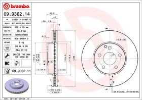 BREMBO 09936214 - DISCO DE FRENO