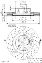 BREMBO 09938210 - DISCO DE FRENO