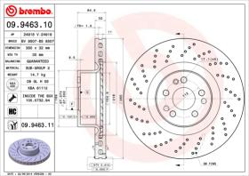 BREMBO 09946310 - DISCO DE FRENO