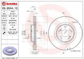 BREMBO 09954410 - DISCO DE FRENO