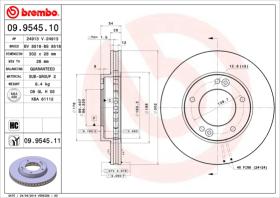 BREMBO 09954510 - DISCO DE FRENO