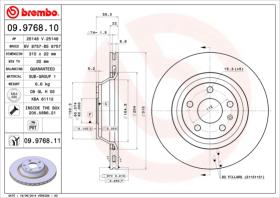 BREMBO 09976810 - DISCO DE FRENO