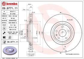 BREMBO 09977111 - DISCO DE FRENO