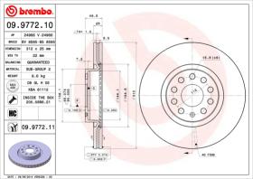 BREMBO 09977210 - DISCO DE FRENO