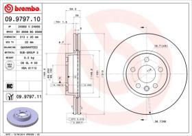 BREMBO 09979710 - DISCO DE FRENO