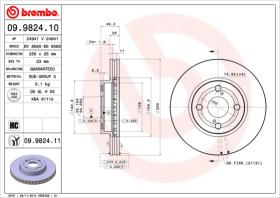 BREMBO 09982410 - DISCO DE FRENO