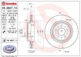 BREMBO 09982710 - DISCO DE FRENO