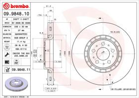 BREMBO 09984810 - DISCO DE FRENO