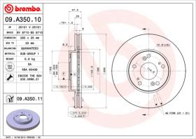 BREMBO 09A35010 - DISCO DE FRENO