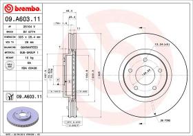 BREMBO 09A60311 - DISCO DE FRENO