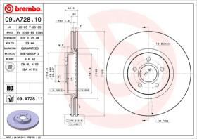 BREMBO 09A72810 - DISCO DE FRENO