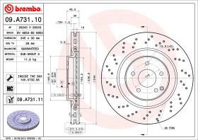 BREMBO 09A73110 - DISCO DE FRENO