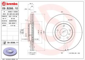 BREMBO 09B26610 - DISCO DE FRENO