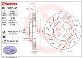 BREMBO 09B84241 - DISCO DE FRENO