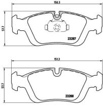 BREMBO P06024 - PASTILLA DE FRENO