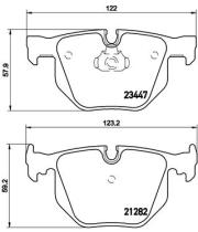 BREMBO P06029 - PASTILLA DE FRENO