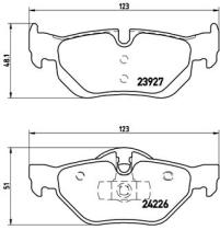 BREMBO P06038 - PASTILLA DE FRENO