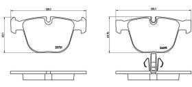 BREMBO P06053 - PASTILLA DE FRENO