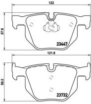 BREMBO P06056 - PASTILLA DE FRENO