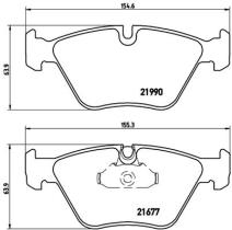 BREMBO P06065 - PASTILLA DE FRENO