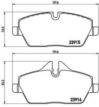 BREMBO P06067 - PASTILLA DE FRENO