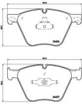 BREMBO P06073 - PASTILLA DE FRENO