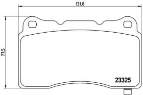 BREMBO P09004 - PASTILLA DE FRENO