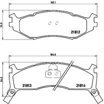 BREMBO P11006 - PASTILLA DE FRENO