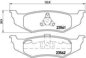 BREMBO P11010 - PASTILLA DE FRENO