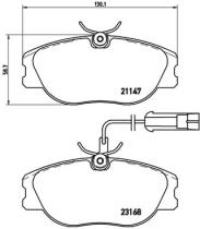 BREMBO P23066 - PASTILLA DE FRENO