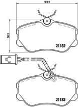 BREMBO P23047 - PASTILLA DE FRENO