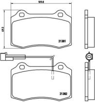 BREMBO P23052 - PASTILLA DE FRENO