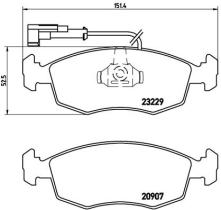 BREMBO P23063 - PASTILLA DE FRENO